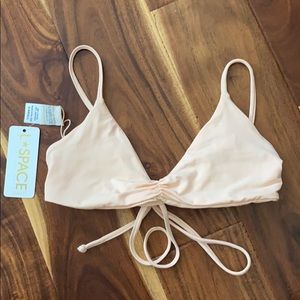 L*Space swim bikini Haley top XS